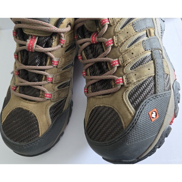 Merrell Work Shoes Leather Waterproof Alloy Toe Mens US 7M Slip Resistant main image 7